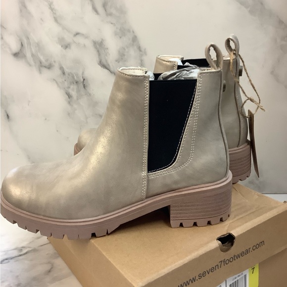 New Seven7 Billie Chelsea Boot Gold - Picture 4 of 7